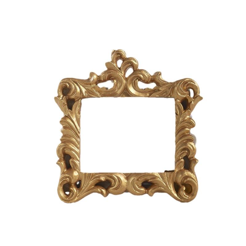 Vzorovaný pryskyřičný fotorámeček Vodotěsný a odolný proti vlhkosti Ekonomický a cenově dostupný pro domácí dekoraci Ochrana fotografií