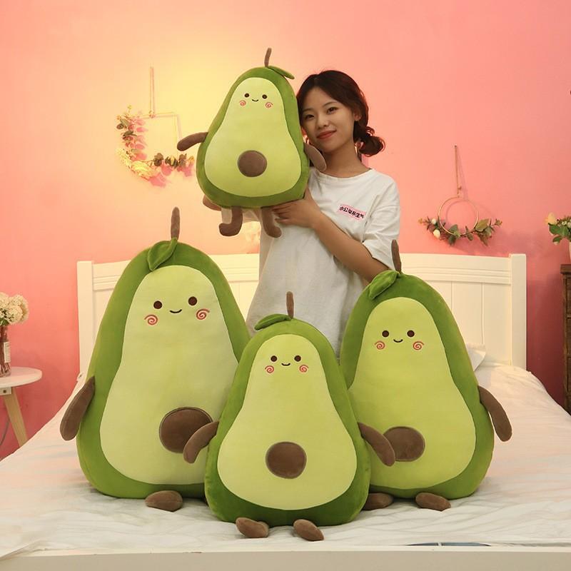 Avocado Plush Toys Lunch Break Long Pillow Large Size Doll Sleeping Pillow Rag Doll Doll Gift