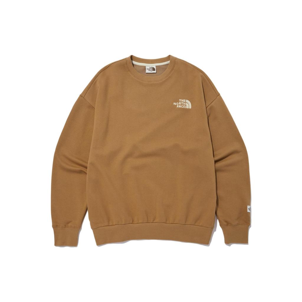 The North Face Sweatshirts Men's Brown Crew Neck Moderate Other NM5MN50M