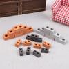 20/50Pcs Miniature Cinder Blocks Model 1/12 Dollhouse Micro Landscape Mini Concrete Bricks Toy Micro Scene Construction Props