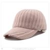 Women's Knit Baseball Cap Korean Japanese Style Face Slimming Thermal Winter Peaked Hat Versatile Fashion