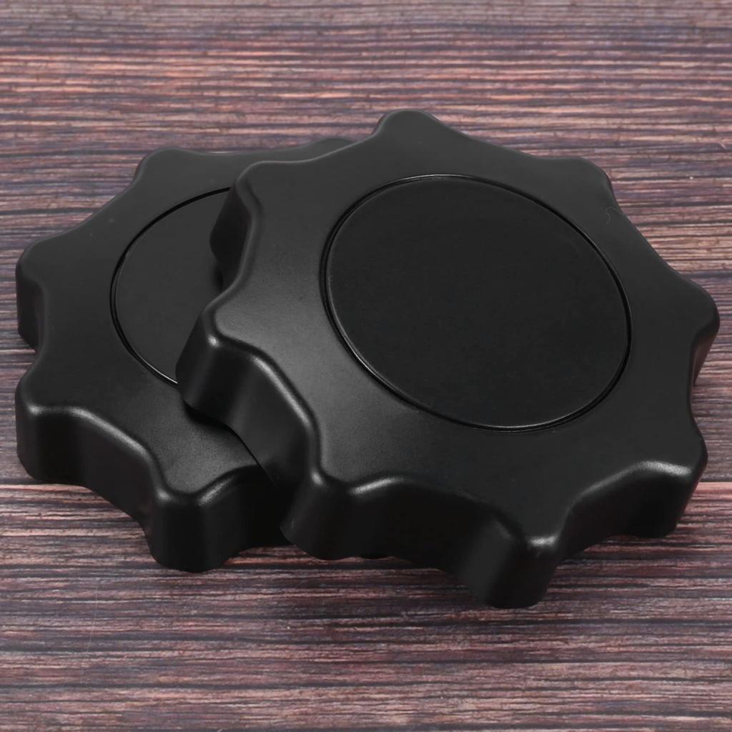 Klaxib 2pcs Black Adjustment Knobs for Golf 4 B5 1J0 881 671 F