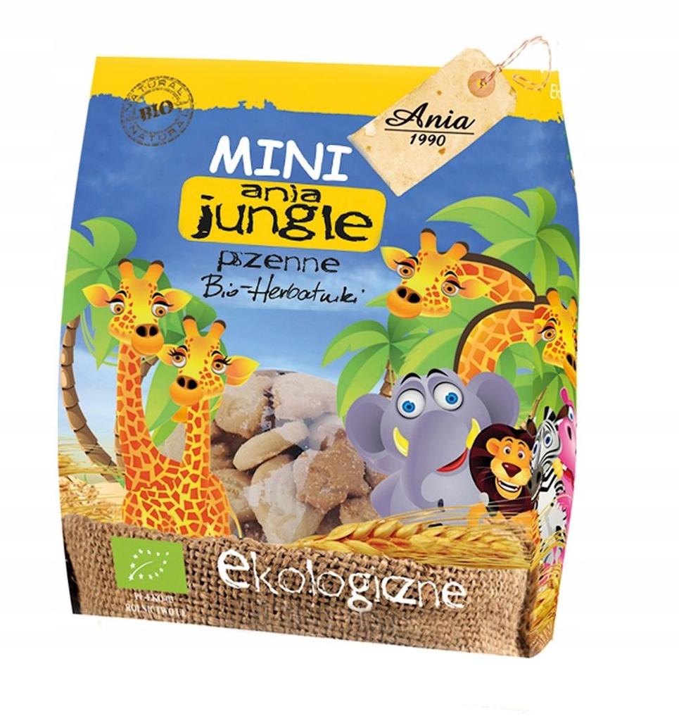 Biscotti Biologici Mini Giungla Ania Mini Zoo 100g