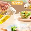 Oil sprayer Kitchen household spray pour two oil sprayer air fryer atomizing oil spray bottle Plastic leakproof oil can pot