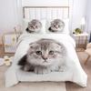 Cartone Animato Gioco Carino Aphmau con Ali Set Letto Ragazzi Ragazze Misura Singola Queen King Copripiumino Federa Letto ragazzi Adulti
