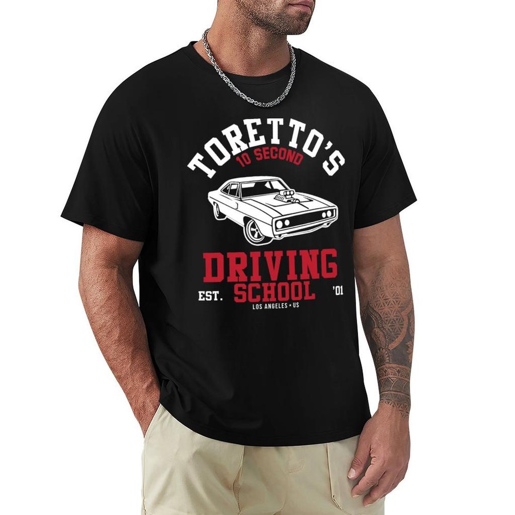 Fast And The Furious Torettos Driving School Tshirt Soft Antishrink Cotton Tee