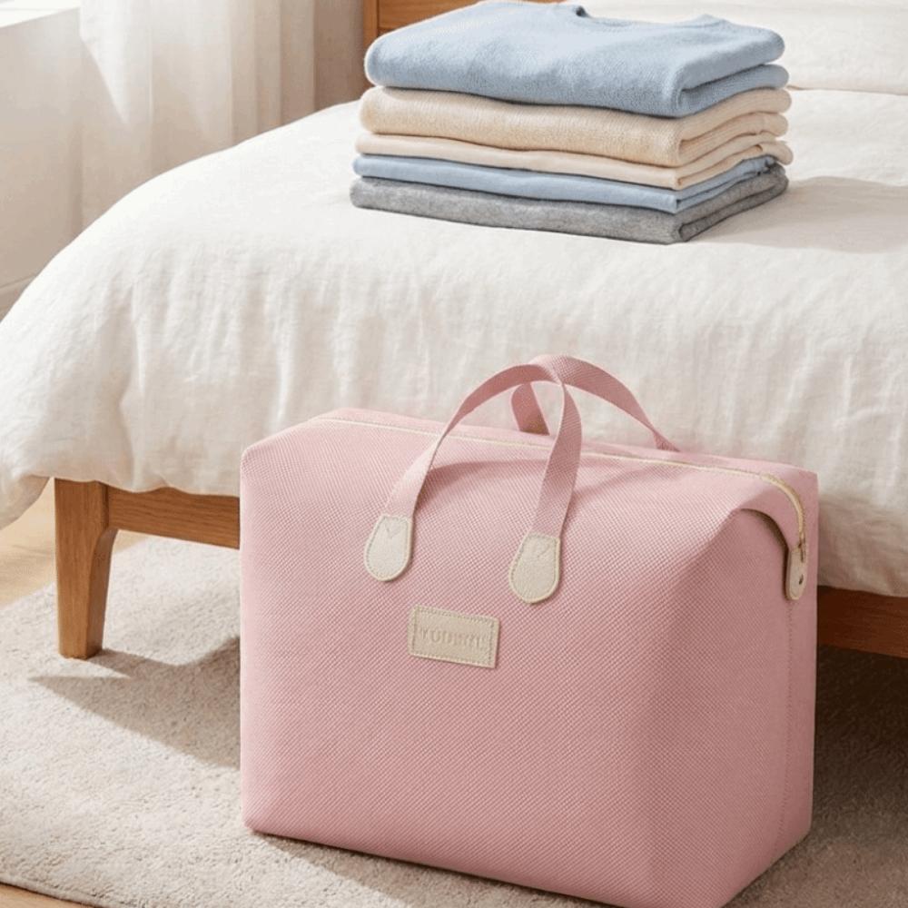 Lightweight Clothing Storage Bag Handheld Clothing Moving Bag Clothes Quilt Storage Bag for Home