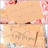Online Retail Handmade Appreciation Labels "Gift For You" Cardstock Kraft Paper Greeting Cards
