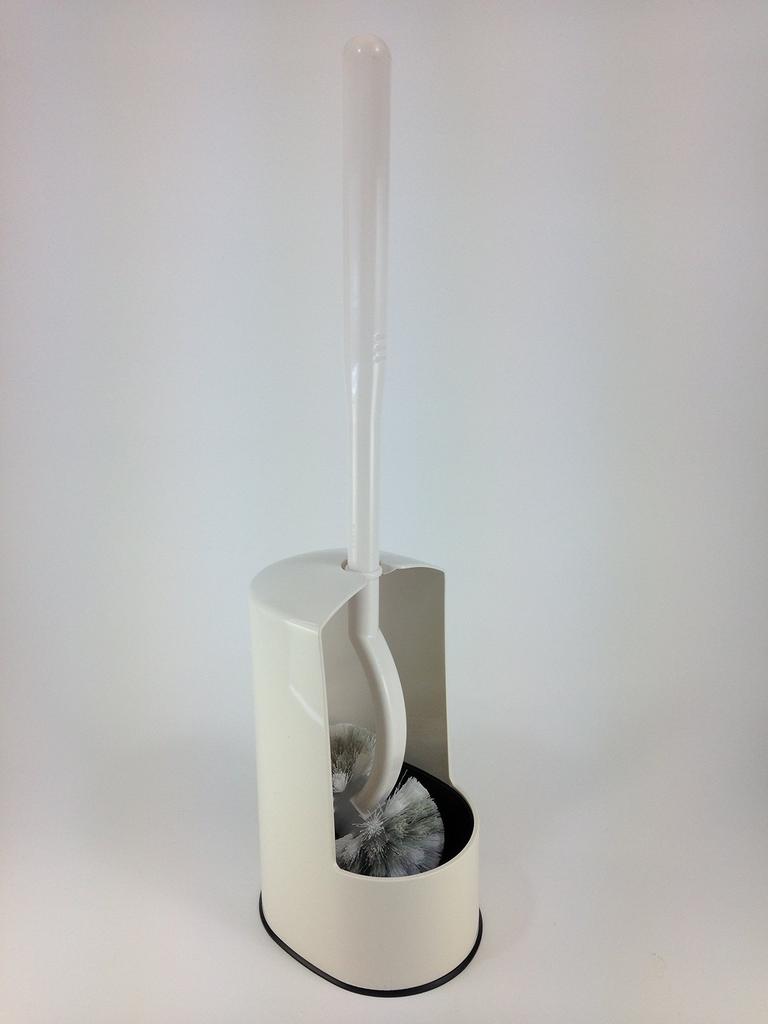 Marna New Toilet Floating Toilet W071W Brush, White, 10cm, Brush,