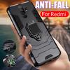 For Xiaomi Redmi 9 Case Shockproof Armor Magnetic Finger Ring Phone Cover For Redmi 9A 9C Note 9S 9 Pro Max Car Holder Stand Case Coque Capa Shell