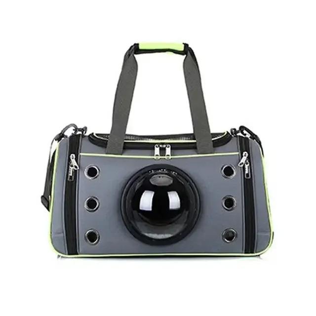 

Сумка-переноска для собак Pet Outing Portable Cat Dogs Handbag Crossbody Bag Дышащая Большая вместимость Кошки Маленькие домашние собаки Слинги Рюкзак 41 x 25 x 24CM зелёный