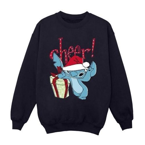 Disney Womens/Ladies Lilo And Stitch Cheer Sweatshirt