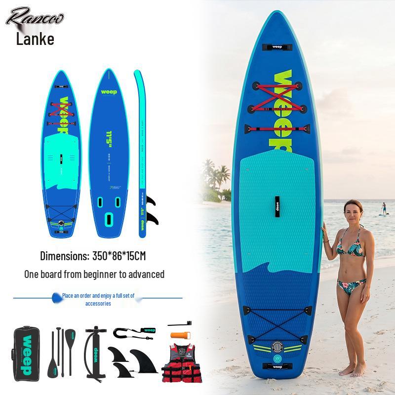 Lanko Inflatable Paddle Board - Universal PVC SUP for Surfing & Paddling