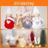 Cute And Soft Angel Plush Doll In Festive Colors For Christmas Decoration