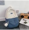 Schoolbag Backpack Corduroy Fabric Thick and Soft Not Easy To Deform Leisure Travel Going Out Mommy Bag Girls Backpack
