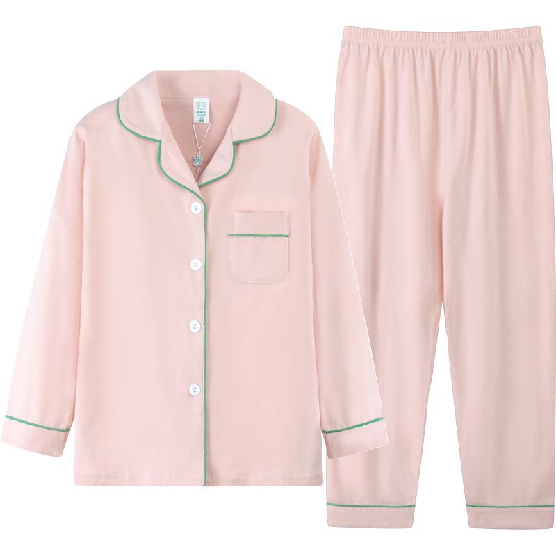 Lulu Koe Meisjes Pyjama - Lente/Herfst Lange Mouwen Katoen Nachtkleding 2022