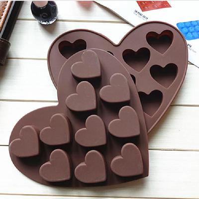 Silicone Ice  Tray Easy  Maker Heart Shape S Mould Valentines Gift