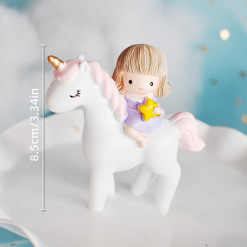 Rainbow Cake Topper Unicorn Birthday Party Decoration Kids Toddlers Birthday Party Happy Birthday Colorfu Rainbow Theme Supplies