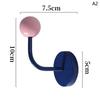 Non Perforated Magnetic Hook For Bathroom And Kitchen, Strong And Seamless Magnetic Suction Hook For Refrigerator