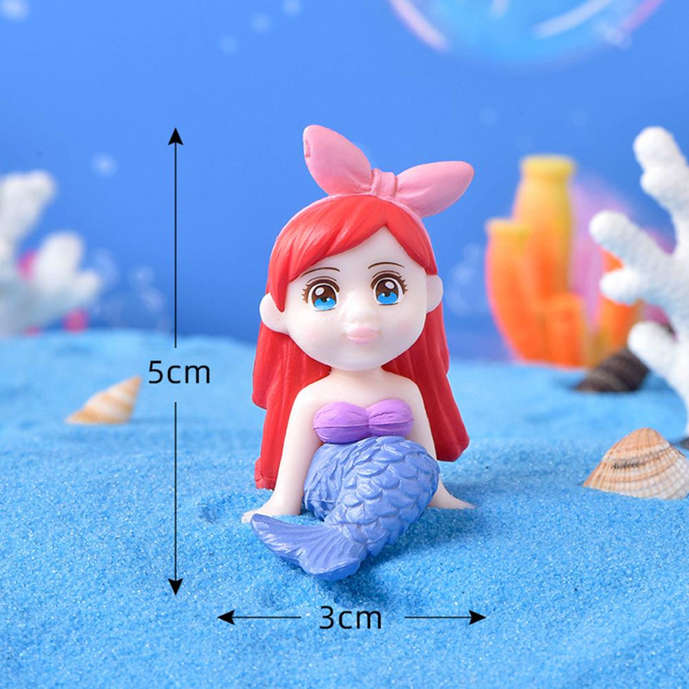 Pvc Cute   Ornament Micro Landscape Creative Aquarium Fish Tank Desk Decoration Accessories Fairy Tale Theme Layout Prop