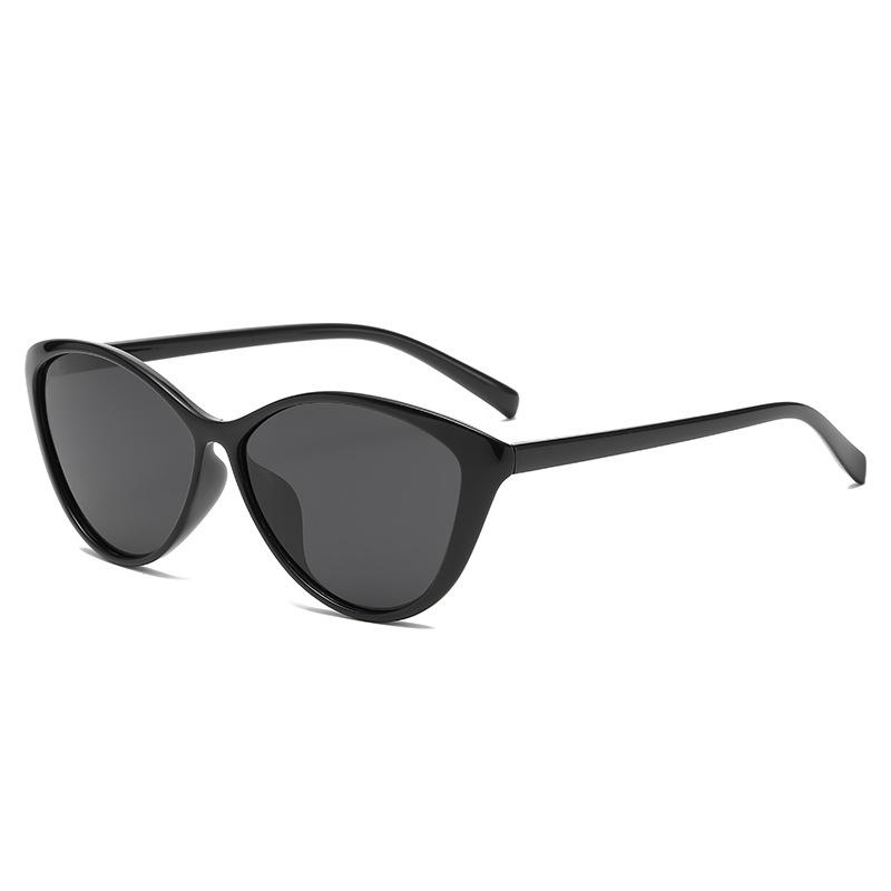 

Ultra-light high-definition polarized cat-eye sunglasses for women, vintage style with a high-end feel, UV protection, suitable for men, can be TR90Ultra-light frame+Hig