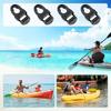 4Pcs Kayak Seat Repair Clips Seat Strap Safety Clips Kayak Accessories Kayak Seat Hooks Latches Replacement Secure Connection Snap-On Buckle