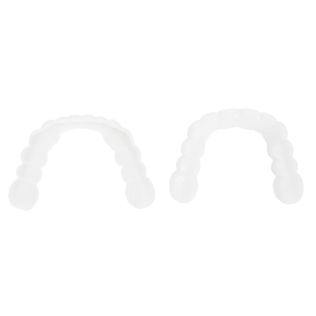 Upper and Lower Denture False Teeth Cover Dental Orthodontic Teeth Corrector Whitening Protector