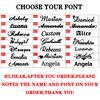 Lucktune Custom Name Hoop Earring Stainless Steel Personalized Letter Nameplate Earrings for Women Jewelry Valentine's Day Gifts
