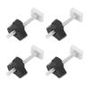 10 Set T Track Kit Woodworking Slider Bolt Knob Accessories Stainless Steel Jigs Fixtures