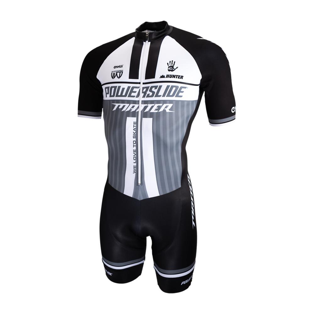 2026 Powerslide Team Triathlon Skate Suit Skinsuit Speed Skaters Suit Inline Roller Racing Speed Skats Clothing Skating Cozy Jumpsuit XS