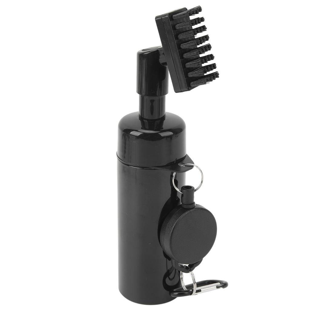 Golf Water Brush with Nylon Bristles 160ML Detachable Water Bottle Water Spray Golf Cleaning Tool