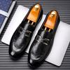 Men's Shoes Genuine Leather 2025 Spring New Soft-soled Foot Cover Driving Doudou Shoes Summer Business Dress British Small Leather Shoes