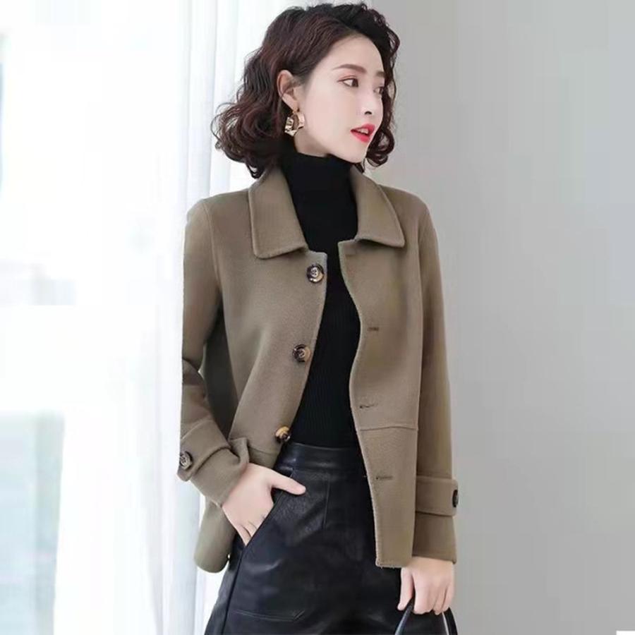Style Women's Wool Coat Winter New Short Style Small Fragrance Loose Fashion