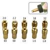 10Pcs/Set Mini Drill Chucks Adapter 0.5mm-3.2mm Mini Drill Chucks Chuck Adapter Micro Collet Brass For Power Rotary Tool