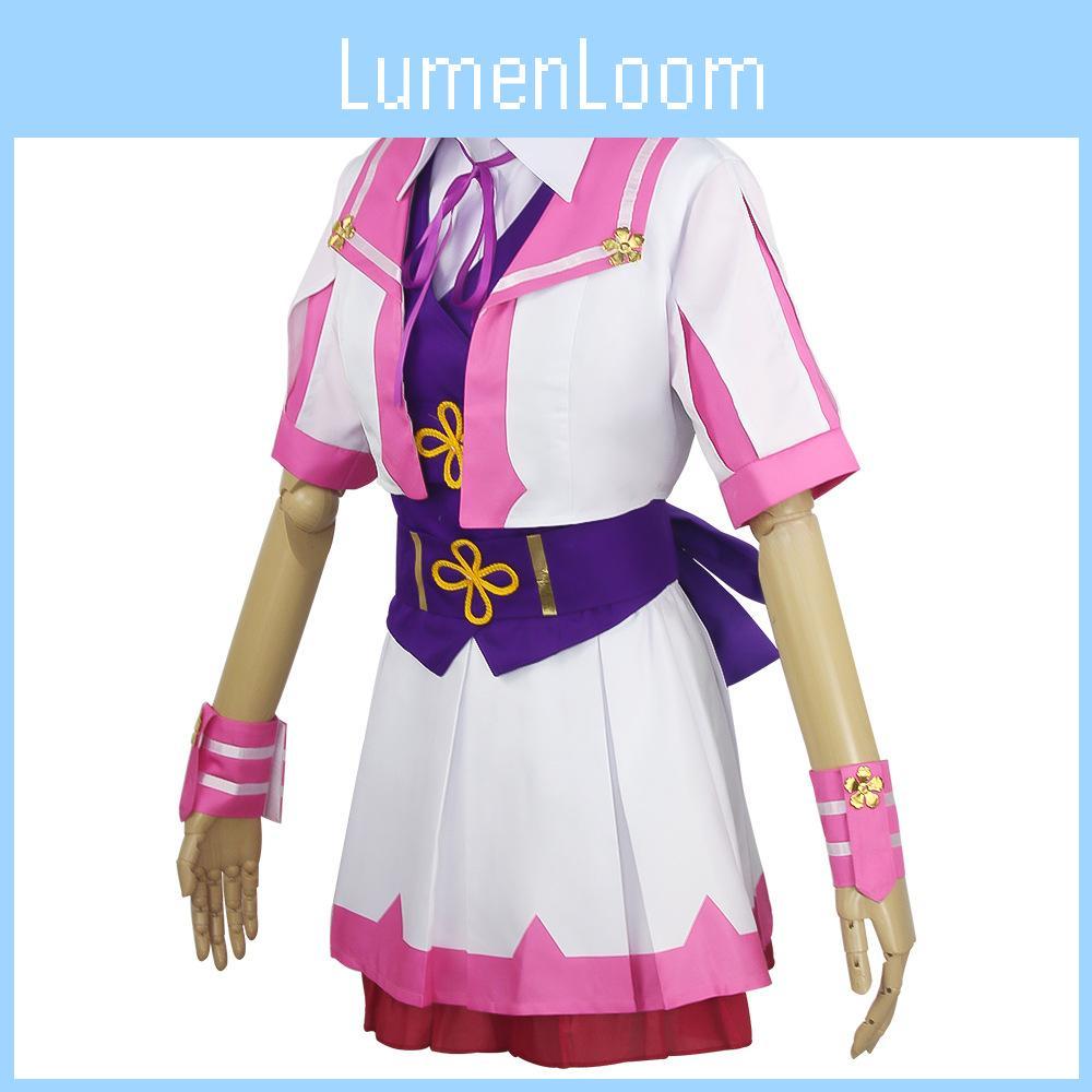 Pretty Derby Special Week Cosplay Costume For Anime Game Role Play With Polyester Cotton Fabric