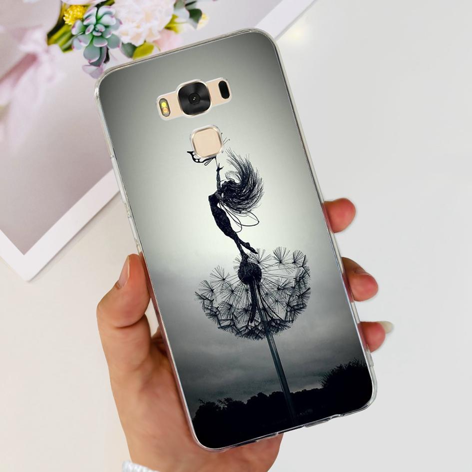 For Asus ZenFone 3 Max ZC553KL Case Popular Flower Butterfly Soft Silicone Phone Cover For ASUS X00DD X00DDA XOODD ZC553KL Funda