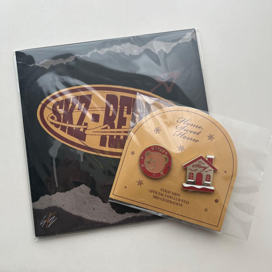 

[USED] Straykids FC3rd Generation Bonus CD Pin Badge SKZ REPLAY