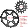 520-15T 520 46T Front Sprocket Gear Wheel for Kawasaki 400 Ninja EN650 ER-6f EX650 EX 650 Ninja 650R KLE650 Ver-sys Z650 ER650