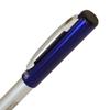 FriXion Ballpoint Aluminum Black Ink Pen, Cap, 0.5mm, (Blue), LFBN-150EF-L