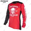 Mens Long Sleeve Mountain Bike Jersey Cycling Apparel Breathable Riding Shirt