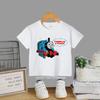 Cartoon Kids Short Sleeve Tshirt Summer Casual Breathable Comfortable Tops Relaxed Design for Boys And Girls