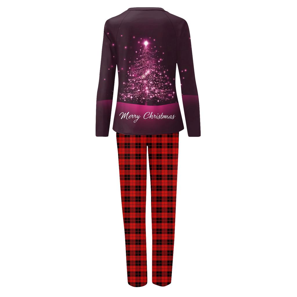 Passende Familiensets mit Weihnachtsmotiven, Langarmshirts und Hosen