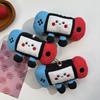 Cute Funny Game Console Stuffed Toys Bag Hanging Pendants Couple Keychains Gift Bag Charm