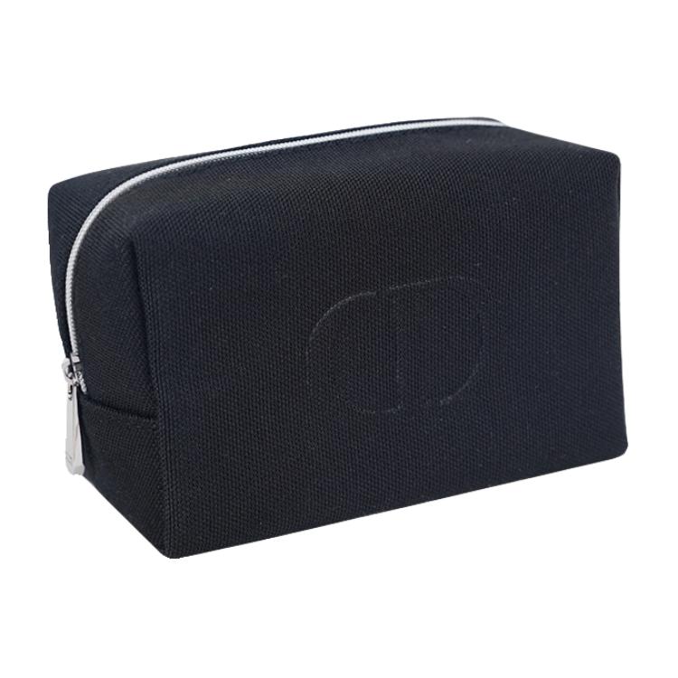 DIOR Black Denim Storage Bag Make up Tools Portable