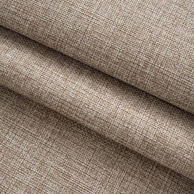 Retro Thickened Linen-Cotton Fabric: Solid Color 1.8m Wide for Sofa Covers & Tablecloths