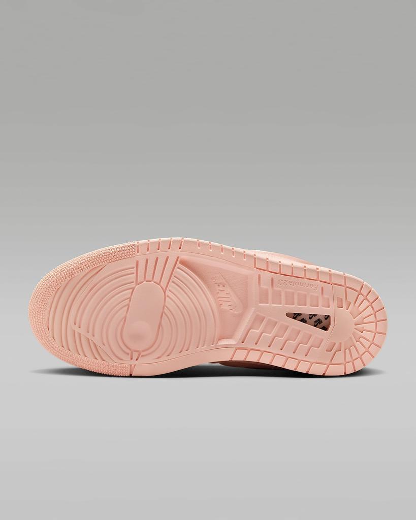 HF3969-600 Nike Damen Air Jordan 1 Low Method of Make Satin Pink (Damen)