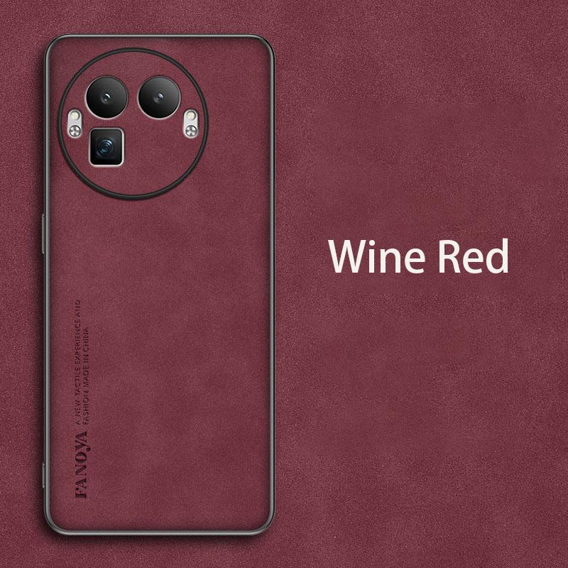 Retro Leather Skin Feel Case For Realme GT8 Pro Realme GT 8 Pro RealmeGT8Pro G Shockproof Matte Silicone Soft Case Cover