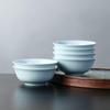 Jingdezhen Celadon Underglaze Ceramic Soup Bowl Set
