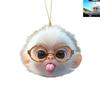 Acrylic Monkey Pendant Keychains Car Rear View Mirror Keychain with Cute Monkey for Versatile Party Gift Essentials