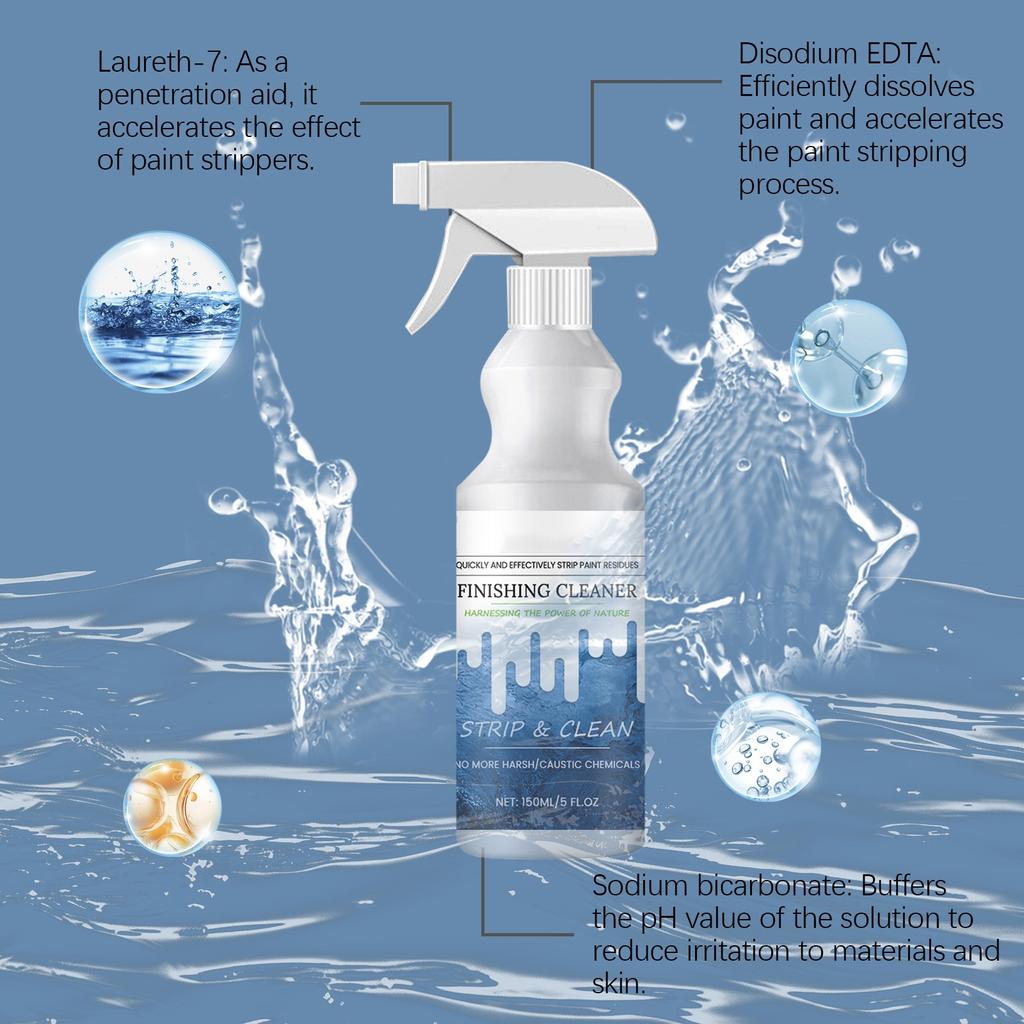 Furniture Paint Stripper  Paint Cleaning Mild Decontamination Convenient Paint Remover 150ml